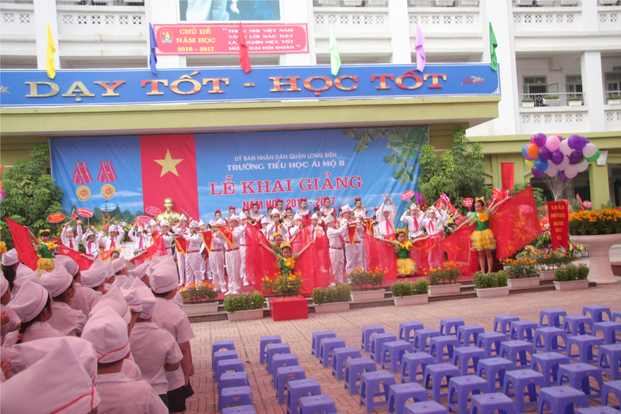 Ảnh khai giảng 2016 - 2017